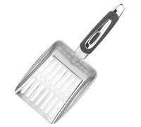 Cat Litter Scoop - Pooper Shovel | Stainless Steel Cat Scooper | Poop Sifting Deep Shovel Cat Scooper | Pet Waste Cleaning Tool | Cat Litter Box Cleaning Tool | Perfect For Clumping Litter
