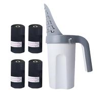 Cat Litter Scoop - PP 16x12x30cm, Pala de Gatito, Scooper Antiadherente | Kit de de Basura para una fácil Limpieza, de la litera, Gatos, hogar, apartamento, Amantes de Las