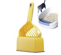 Cat Litter Scoop - Scoop de mango largo, Scooper para animales domésticos | Pooper Lifter Deep Shovel, multipose Box SIFTER Scooper Pet Formies For Kids Teen Family Friends Daily Cleanup