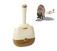 Cat Litter Scoop, Wall Mounted Scooper, Pet Poop Collector, Built-In Holder, Easy Cleaning Design, Lightweight Structure, Space Saving, Perfect for Park, Yard Cleanup,11.02x5.91x2.95 Inches