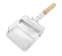 Cat Litter Scoop with Long Handle | Fine Holes Metal Shovel for Easy Sifting | Litter Box Scoop for Cats/Multiple Litter Types | 36.5cm Sturdy & Non - Stick Design