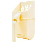 Cat Litter Shovel, Heavy-Duty Litter Scooper with Sand Bag, 8.66x4.33x3.15 Inches Compact Deep Sifter Poop Scoop for Cats, Reptile Terrariums, and Pet Waste Cleanup