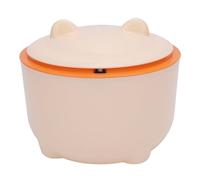 Cat Litter Trash Can with Press Lid | Contained Enclosed Design for Home & Pet Waste | Compact Cat Litter Disposal Bin/Multipurpose Household Garbage Can