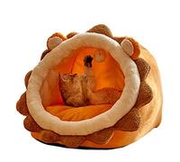 Cat Litter Winter Warm All Seasons Universal Removable and Washable Semi-Enclosed Kennel Kitten House Cat Bed Cat Pet Supplies