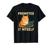 Cat lo solicitó yo mismo meme Funny Ai y Tech Inspirado Camiseta