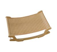 Cat Lounger, Cat Sleeping Chair, Rocking Sofa Lounger for Kittens - for Indoors & Patio | 54.5 X 36.3 X 15.5 Cm, 750 G, Wood & Sisal, Cooling & Comfortable, Ideal far Window Seats, Garden & Travel