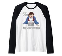 Cat Lover 3AM Un Episodio más Camiseta Manga Raglan