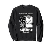 Cat Lover Data Scientist Analista Ingeniero Programador Humor Sudadera
