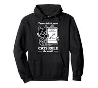 Cat Lover Data Scientist Analista Ingeniero Programador Humor Sudadera con Capucha
