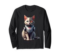 Cat Lover Robot Cyborg AI Cats Robotic Dystopian Manga Larga