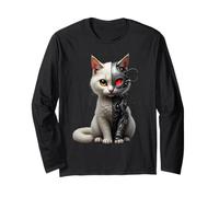 Cat Lover Robot Cyborg AI Cats Robotic Dystopian Manga Larga