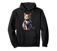 Cat Lover Robot Cyborg AI Cats Robotic Dystopian Sudadera con Capucha