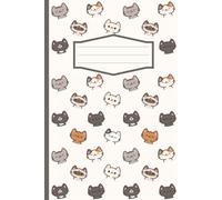 Cat Lover's Notebook: A Lined Journal for Everyday Writing and Notes: 120 Pages | 6x9 Size | Cute Cat Pattern Cover | Perfect for Journaling, School, or Work