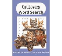 Cat Lovers Word Search Book