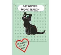 Cat Lovers Word Search: "Purr-fect Fun for Feline Fans!"