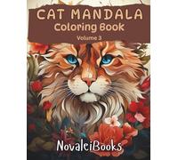 Cat Mandala Coloring Book: Volume 3
