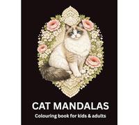 Cat Mandala colouring book