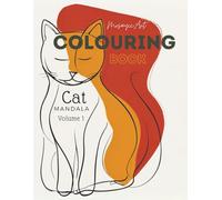 Cat Mandala Colouring Book for Adults Volume 1