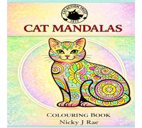 Cat Mandalas: Colouring Book (Cat Tails)