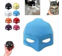 Cat Mask Cosplay - Funny Halloween Costume Accessories, Cute Kitty Party Masquerade Mask(Blue)