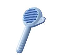 Cat Massage Brush, Dog Grooming Brush, Pet Comb, Eficient Hair Suction, Portable Dirt Remotion, Lightweight Design for gatos and Dogs, ABS Material, 7,09 x 3,94 pulgadas