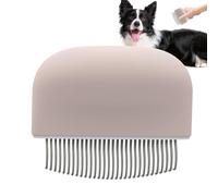 Cat Massaging Comb, Cat Brush for Short Hair Kittens, 3.54x3.07in Gentle Dog Shedding Brush for Grooming, Pet Short & Long Hair Removal, Ideal for Comfort and Care for Pets