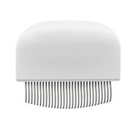 Cat Massaging Comb, Dog Shedding Brush, Pet Grooming Tool, Ergonómico Handle Gentle Bristles Double Sided Design Safety for Animals, 3,54 x 3,07 x 1,06 pulgadas