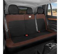 Cat MeshFlex - Funda de Asiento Trasero para Coche, Lona Duradera y diseño de Malla, Protector de Banco Dividido 60/40 para Coches, Camiones y SUV, Funda de Asiento Trasero para Banco Trasero