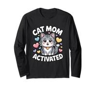 Cat Mom Activated Manga Larga