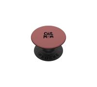 Cat Mom Cute Paw Heart Estética PopSockets PopGrip Adhesivo
