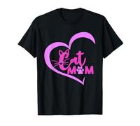 Cat Mom - I Love My Cat - Cat Mom Great Gift Idea - Classic Camiseta