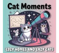 Cat Moments: Cozy Cat Coloring Book for Adults and Teens - Relax with Warm Whiskers and Lazy Cats (Cat Moments: Cozy Spaces Coloring Collection)