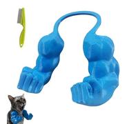 Cat Muscle Arms, Cat Collar, Kitten Supplies, Adjustable Lightweight Design, for Pet Dress-Up, Cosplay, Parties & Photos, Funny Halloween Cats Costume (Blue)