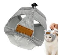 Cat Muzzle, Transparent Pet Helmet, Anti Bite Protection | Cat Muzzle Nail Trimming for Nail Trimming Bathing Vet Visits Recovery Shower