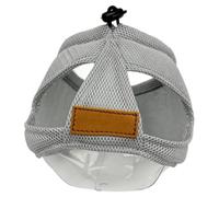 Cat Muzzle, Transparent Pet Helmet, Breathable Anti Bite Cover | Cat Grooming Muzzle, 14-26cm, For Pet Shower Recovery Vet Visits Bathing Nail Trimming