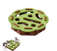 Cat Nail File Enrichment Box, Interactive Cat Scratch Puzzle Box, Multi-Function Cats Nail File Toy, Scratch & Play Enrichment Boxs for Indoor Cats (AB)