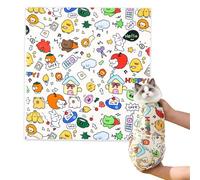 Cat Nail Trimming Wrap | Cat Claw Protector Wrap | Grooming Cat Paw Wrap | Anti-Escape Cat Wrap | Anti-Bite Cat Wrap | Anti-Scratch Cat Wrap | Anti-Runaway Cat Wrap | Comfortable For Cat Grooming