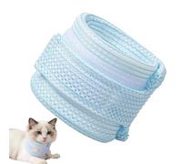 Cat Neck Brace - Soft Protective Recovery Collar | Adjustable Cotton Fabric with Lightweight Support Cushion Design, Pet Healing Collar for Wound Protection Comfort Fit