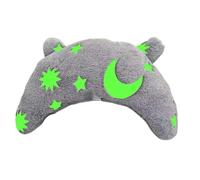 Cat Neck Pillow Furry Pet Calming Pillow Glowing Cat Pillow Washable Pet Neck Pillow Cat Sleeping Aid Pillow Soft Cat Pillow For Joint Relief Calming Toy For Cats Glow-in-the-dark Pet Pillow Cat Pillo