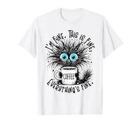 Cat negro, está bien, estoy bien, todo está bien, mujeres Camiseta