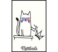 Cat No Kings in America Funny Notebook: Lined Journal for Writing, Note Taking, Planning, and Creative Ideas - 6x9” Notebook with 110 Ruled Pages