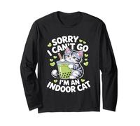 Cat Owners Introverts Sorry I Cant Go Im An Indoor Cat Manga Larga