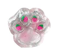 Cat Paw Squishy - Cat Paw Fidget Toys | Juguetes Fidget Squishy Cat Paw | Cat Paw Soft Toy | Juguetes sensoriales | Gelatina transparente Slow Shorce Sensory Toy Senory | Trick Toy para relajarse |