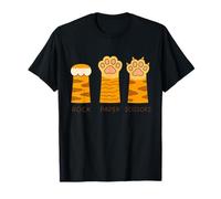 Cat Paws Play: Piedra, Papel, Tijeras Camiseta