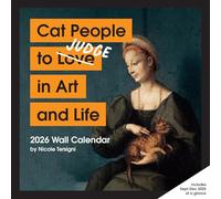 Cat People to Judge in Art and Life 2026 Wall Calendar