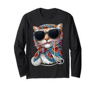 Cat Pet Granny Square Crochet Yarn Crochet Lover Manga Larga