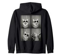 Cat PhotoBooth Gafas de Sol Funny Dab Cats Lover Sudadera con Capucha