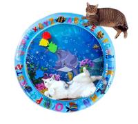 Cat Play Mat, Sensory Thickened Interactive Water Bed
