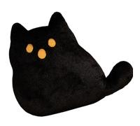Cat Plush, Ghost Plush, Throw Pillow, Spooky Cushion Cozy and Adorable, Fabric, Perfect for Holiday Decor, Family Kids Adults, Women Men Boys Girls, Sofa Couch Bed Shelf Desk Living Room