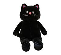 Cat Plush Pillow, Comfort Doll Toy, Soft Throw Cushion with Design, Stuffed Animal Doll for Boys Girls Bedroom Decor Accessories, for Sleeping Hugging Relaxation Gift Use